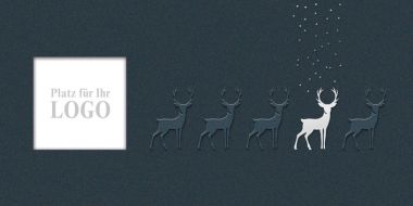  - Grusskarten für Firmen - auf Wunsch mit Eindruck erhältlich - Weihnachten/Neujahr - IND.KARTEN WEIHNACHTEN