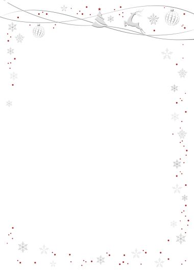  - PC-Briefe / PC-Karten - zum selber Bedrucken - PC-Briefe Weihnachten - IND.PC-WEIHNACHTSBRIEFE