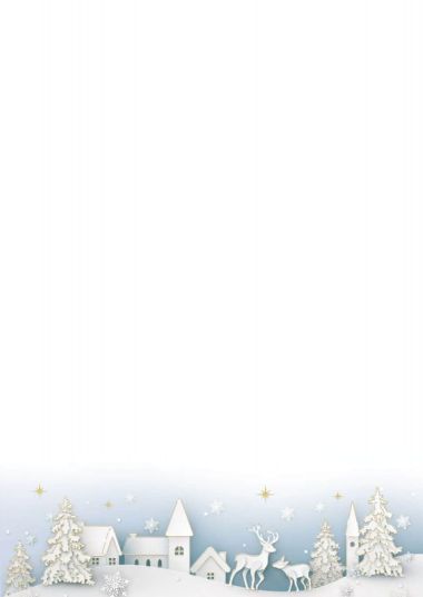  - PC-Briefe / PC-Karten - zum selber Bedrucken - PC-Briefe Weihnachten - IND.PC-WEIHNACHTSBRIEFE