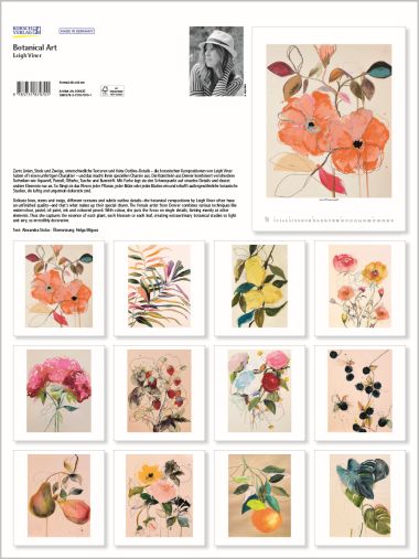  - Kalender - Kunstkalender - Botanical Art - Leigh Viner