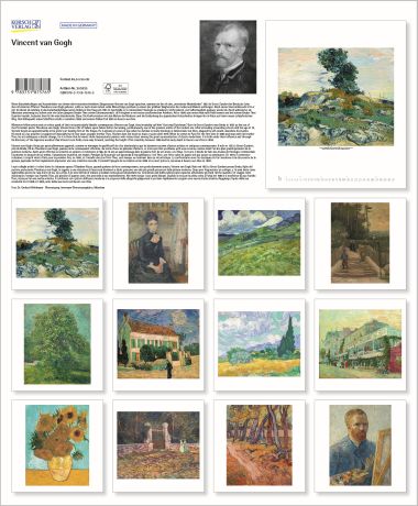  - Kalender - Kunstkalender - Vincent van Gogh