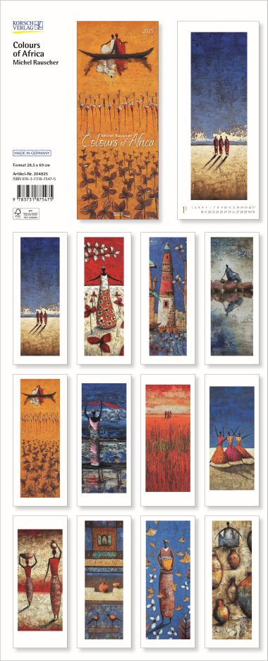  - Kalender - Kunstkalender - wfa Colours of Africa