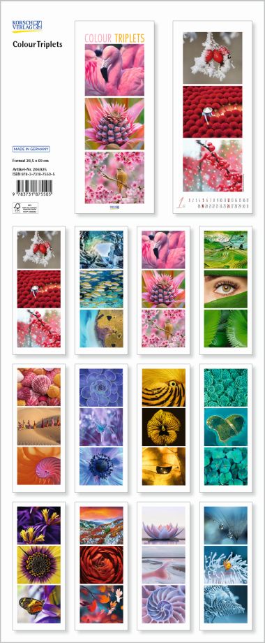  - Kalender - PhotoArtkalender - Colour Triplets