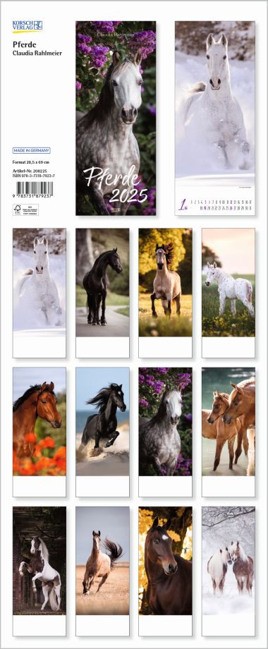  - Kalender - PhotoArtkalender - Pferde - Claudia Rahlmeier