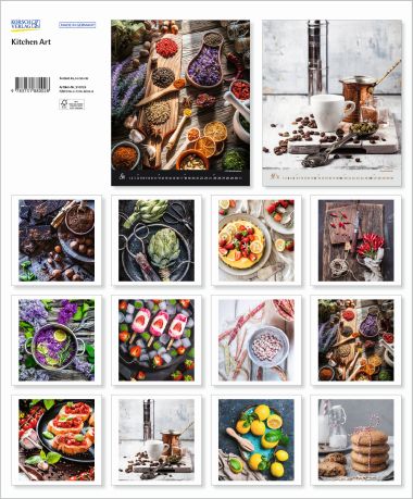  - Kalender - PhotoArtkalender - wfa Kitchen Art