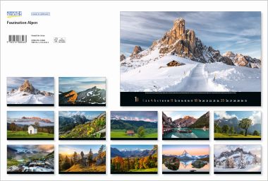  - Kalender - PhotoArtkalender - Faszination Alpen