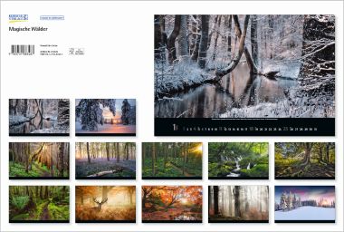  - Kalender - PhotoArtkalender - Magische Wälder