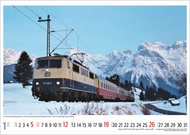  - Kalender - Natur / Hobby / Landschaften - Faszinierende Eisenbahnen
