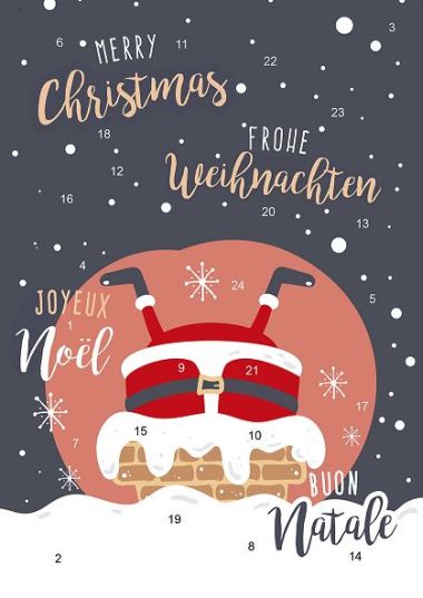  - Adventskalender - Adventskalender-Karten - wfa Adventskalender Nikolaus