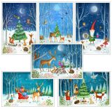 Adventskalender-Karten Scandic