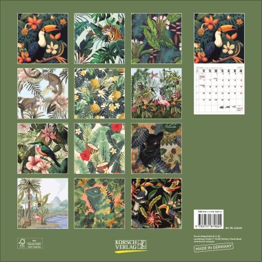 - Kalender - Broschürenkalender - Dschungelfieber (BK)