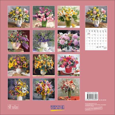  - Kalender - Broschürenkalender - Flowers (BK)
