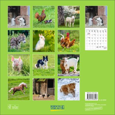  - Kalender - Broschürenkalender - Tiere auf dem Bauernhof (BK)