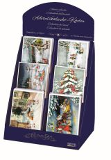 Adventskalender-Karten-Display
