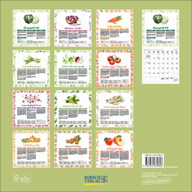  - Kalender - Broschürenkalender - Saisonal genießen (BK)