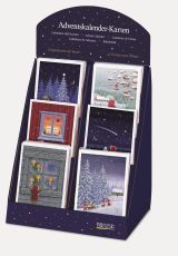 Adventskalender-Karten-Display