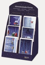 Adventskalender-Karten-Display