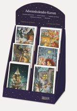Adventskalender-Karten-Display