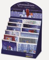 Adventskalender-Karten-Display