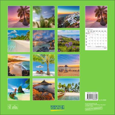  - Kalender - Broschürenkalender - Trauminseln (BK)