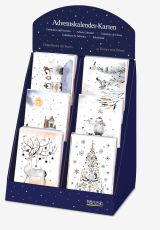 Adventskalender-Karten-Display