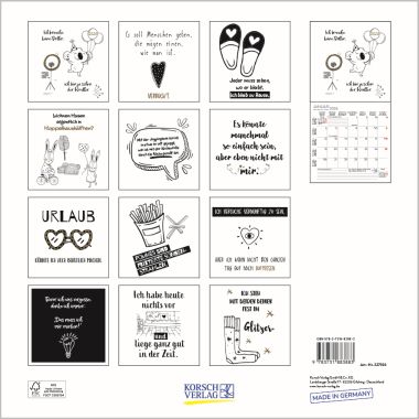  - Kalender - Broschürenkalender - Visual Words (BK)