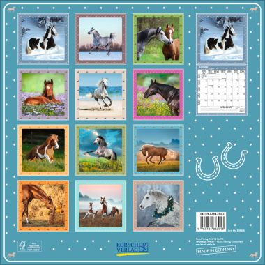  - Kalender - Broschürenkalender - Pferdekalender (BK)