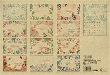 - Kalender - Broschürenkalender - Natural Art Graspapier (BK)