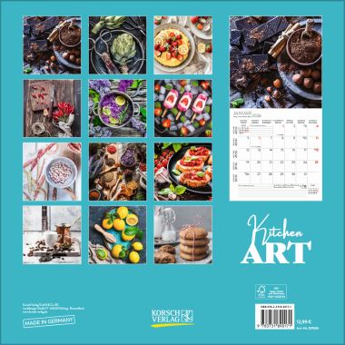  - Kalender - Broschürenkalender - Kitchen Art (BK)