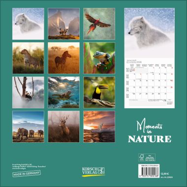  - Kalender - Broschürenkalender - Moments in Nature (BK)