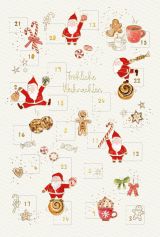 Adventskalender Karte