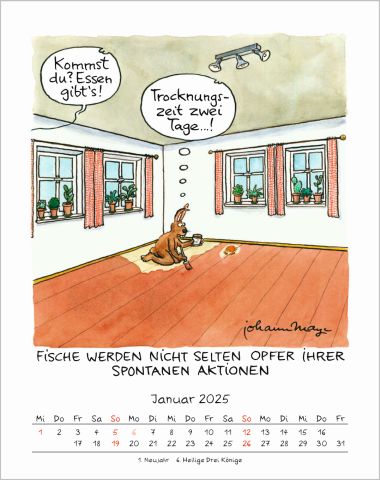  - Kalender - Sternzeichenkalender - Fische