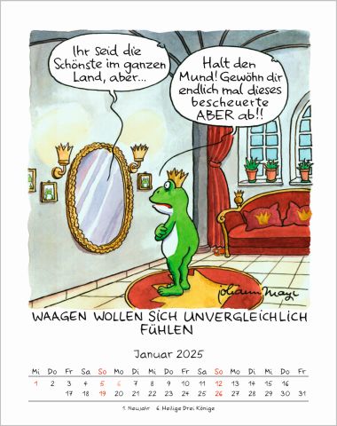  - Kalender - Sternzeichenkalender - Waage