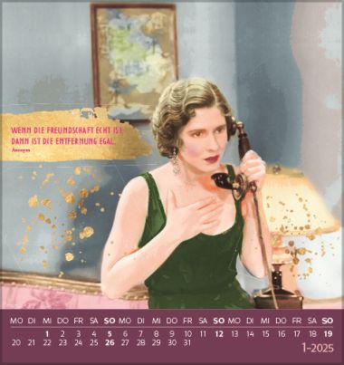  - Kalender - Postkartenkalender - Beste Freundinnen - Christiane Leesker