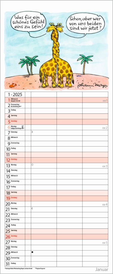  - Kalender - Familienkalender - Timer für 2