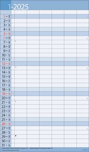  - Kalender - Familienkalender - XL Family Timer