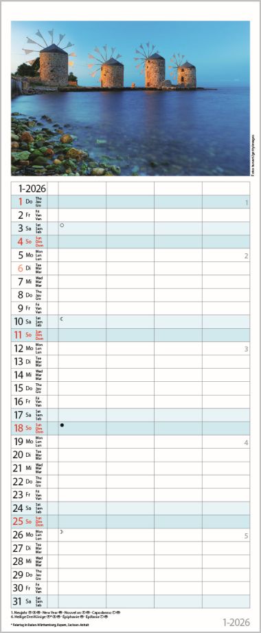  - Kalender - Familienkalender - Familienplaner Maritim