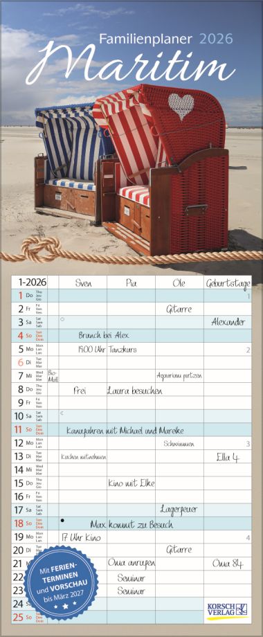 Familienplaner Maritim
