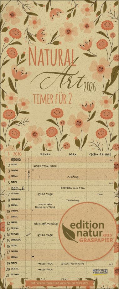 Natural Art Timer für 2