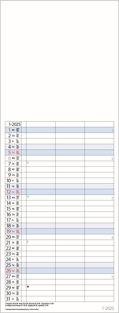  - Kalender - Foto-Malen-Bastelkalender - FMB Timer for 2 19 x 50