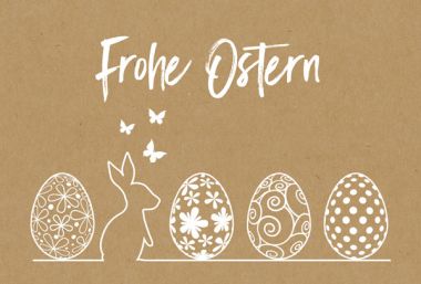  - Grusskarten für Firmen - auf Wunsch mit Eindruck erhältlich - IND.ALLG.GLÜCKWUNSCHKARTE