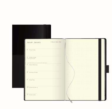  - Agenden / Booklets - Agenden/Planer - Times Big12 Balaton schwarz