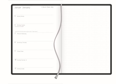  - Agenden / Booklets - Agenden/Planer - Timer Soft Touch 18 rosewood