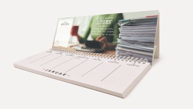  - Agenden / Booklets - Agenden/Planer - Tischquerkalender Kleine Auszeit