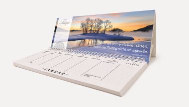  - Agenden / Booklets - Agenden/Planer - Tischquerkalender Lebensweisheiten