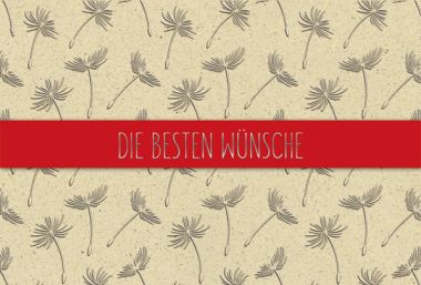  - Grusskarten für Firmen - auf Wunsch mit Eindruck erhältlich - Glückwunsch - IND.ALLG.GLÜCKWUNSCHKARTE