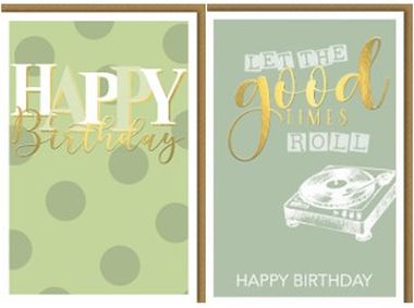  - Allgemeine Kollektion-Hauptdevisen - Geburtstag - wfa Happy Birthday