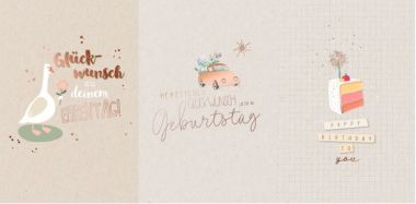  - Allgemeine Kollektion-Hauptdevisen - Geburtstag - wfa Happy Birthday