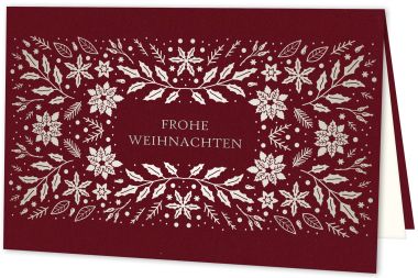  - Grusskarten für Firmen - auf Wunsch mit Eindruck erhältlich - Weihnachten/Neujahr - IND.KARTEN WEIHNACHTEN