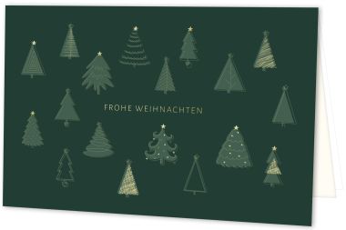  - Grusskarten für Firmen - auf Wunsch mit Eindruck erhältlich - Weihnachten/Neujahr - IND.KARTEN WEIHNACHTEN